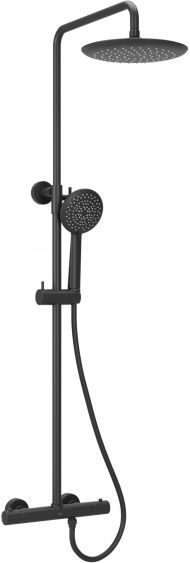 Душевая система Sancos Game с термостатом черный,SC3002MB