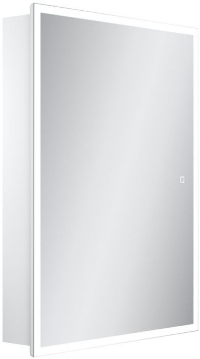 Зеркальный шкаф SANCOS Cube с подсветкой 600х140х800, CU600