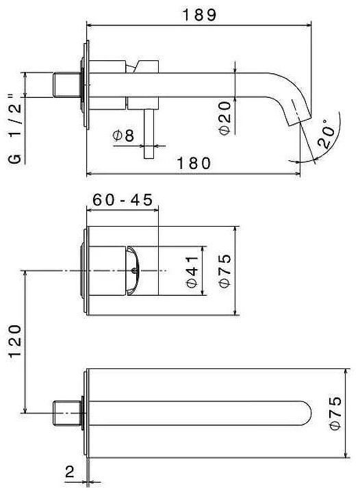 Смеситель для раковины Newform X-Steel 316 69628EX.50.050 цвет Inox Смеситель для раковины Newform X-Steel 316 69628EX.50.050 цвет Inox