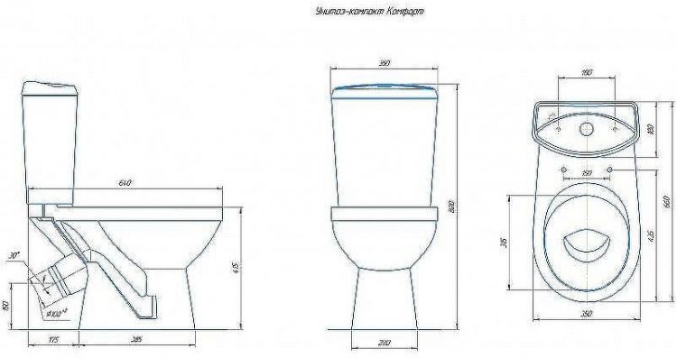 Унитаз компакт Rosa Комфорт 4620008191003 Зеленый декор с бачком и сиденьем