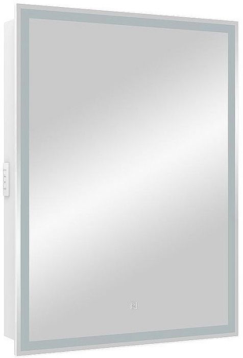 Зеркальный шкаф Континент Allure LED 60 R МВК005 с подсветкой Белый