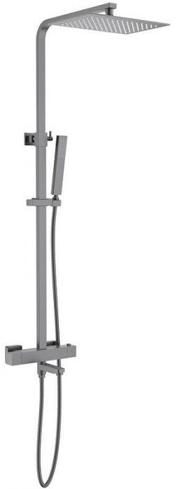 Душевая система Timo Tetra-Thermo SX-0169/18 с термостатом Черное золото