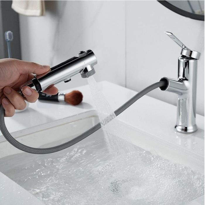 Смеситель для раковины Raffine F281 цвет Хром