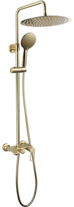 Душевая система Caprigo Kub 54-310-brg Золото матовое