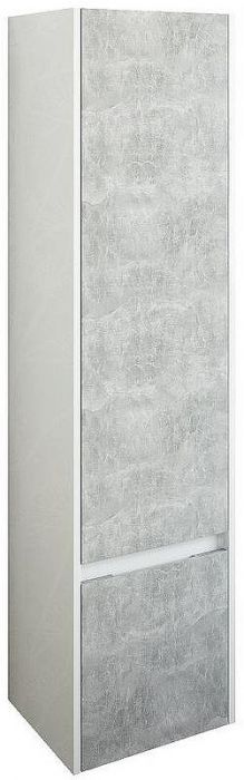 Шкаф пенал Sanflor Калипсо 38 L С03879 подвесной Белый Ателье светлый