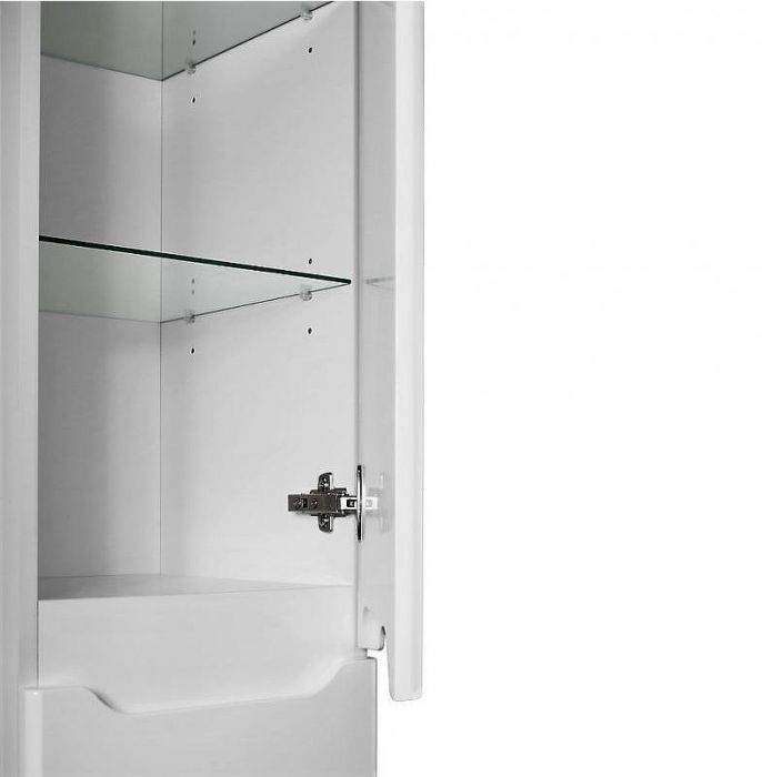 Шкаф пенал Dreja QL 35 99.0009 подвесной Белый глянец