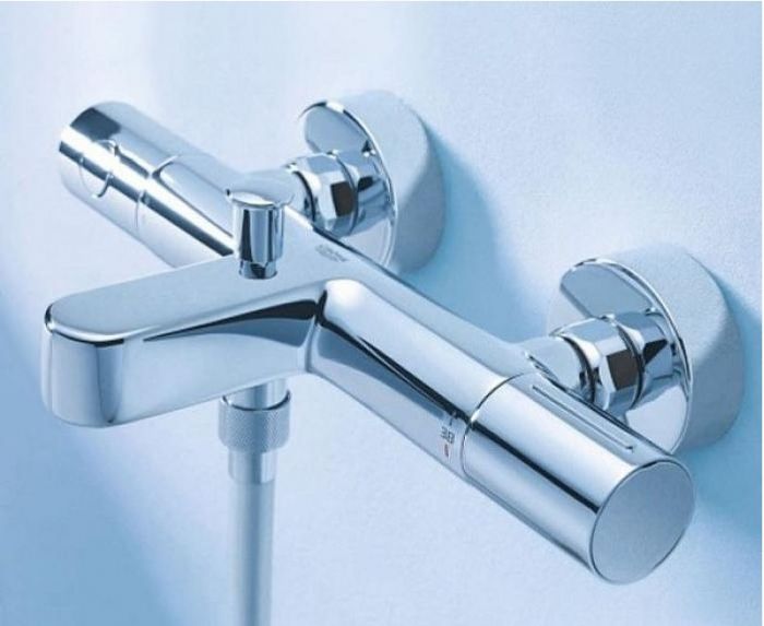 Смеситель для ванны Grohe Grohtherm 800 Cosmopolitan 34766000 с термостатом Хром