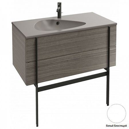 Тумба под раковину 100см Jacob Delafon Nouvelle Vague EB3032-N18 белый блестящий Тумба под раковину 100см Jacob Delafon Nouvelle Vague EB3032-N18 белый блестящий