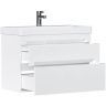 Тумба под раковину Equil Corner 80 tpCRNR80.2Y-06 подвесная цвет Белый