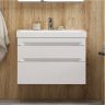 Тумба под раковину Equil Corner 80 tpCRNR80.2Y-06 подвесная цвет Белый