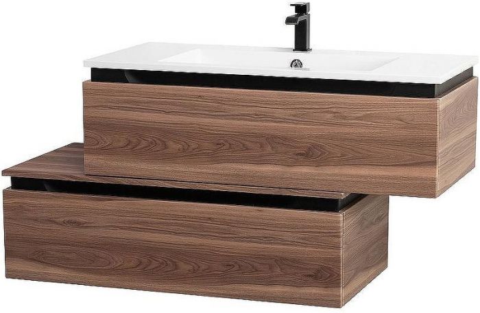 Тумба Cezares Slider 100 SLIDER-1000-1C-PI-NA-P Орех дымчатый