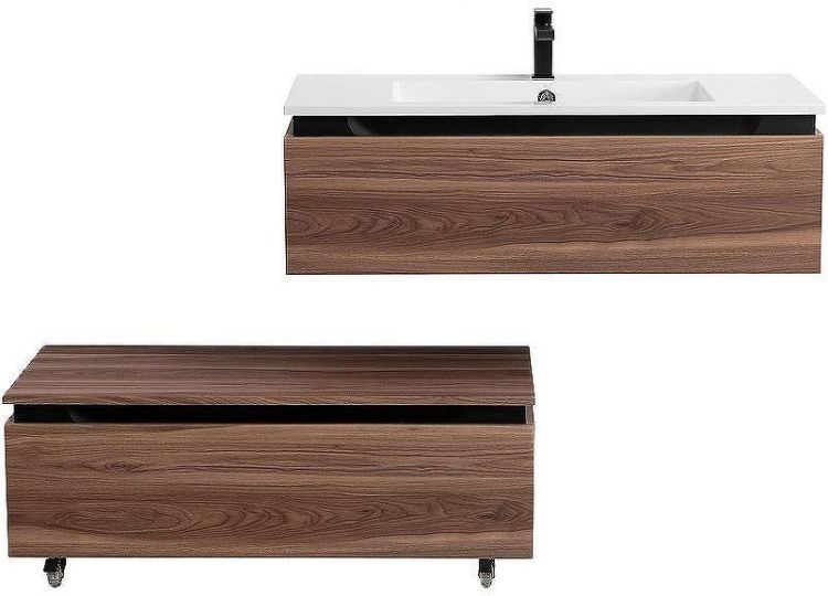 Тумба Cezares Slider 100 SLIDER-1000-1C-PI-NA-P Орех дымчатый