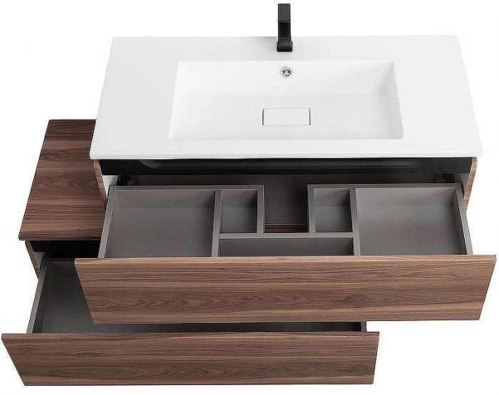 Тумба Cezares Slider 100 SLIDER-1000-1C-PI-NA-P Орех дымчатый