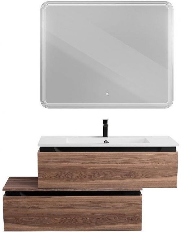 Тумба Cezares Slider 100 SLIDER-1000-1C-PI-NA-P Орех дымчатый