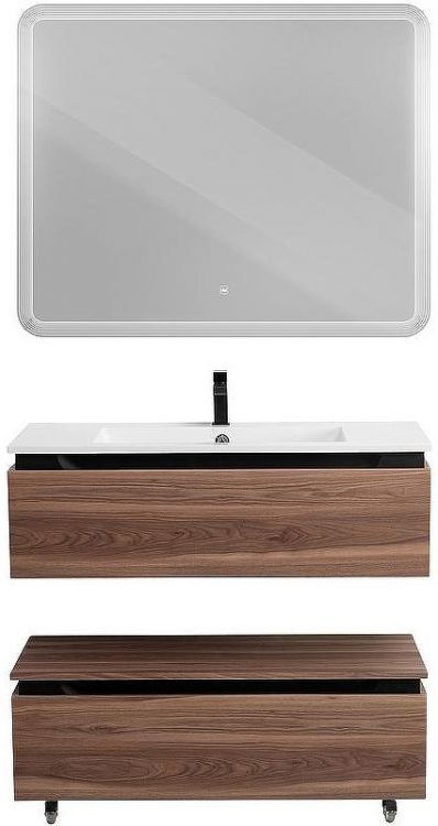 Тумба Cezares Slider 100 SLIDER-1000-1C-PI-NA-P Орех дымчатый