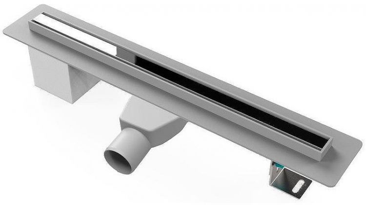 Душевой лоток Paini Slim Line 600 CH600SL с решеткой Хром глянец / под плитку