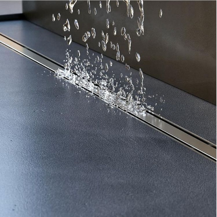 Душевой лоток Paini Slim Line 600 CH600SL с решеткой Хром глянец / под плитку