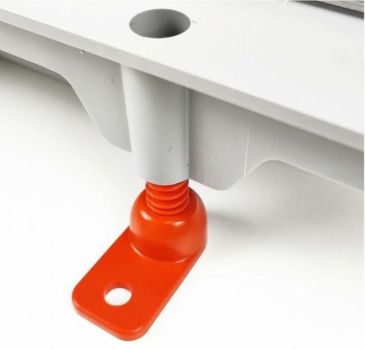 Душевой лоток Paini Medium 650 CH650MN с решеткой Хром