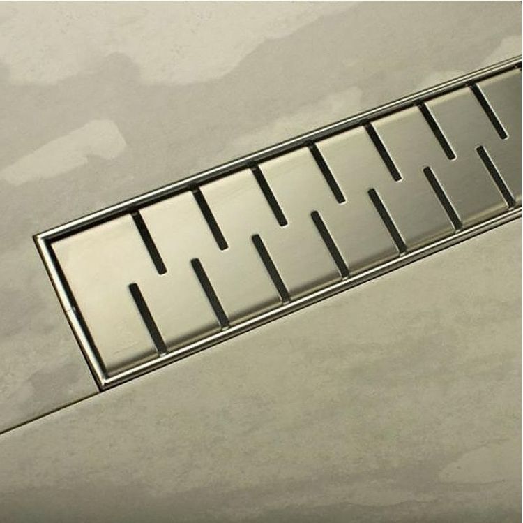 Душевой лоток Paini Medium 650 CH650MN с решеткой Хром