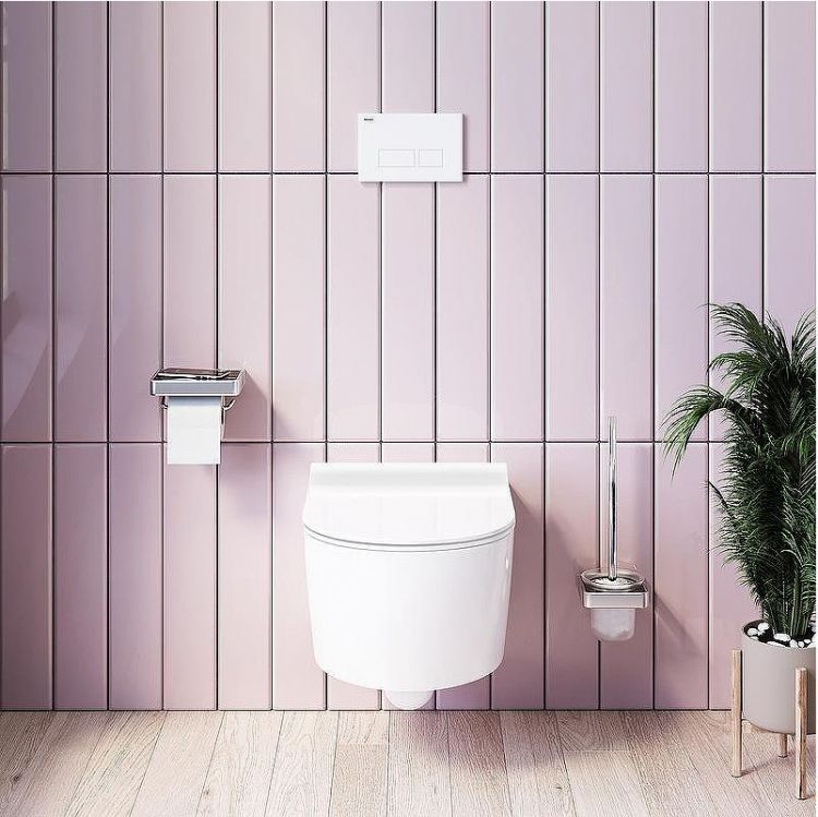 Комплект унитаза с инсталляцией AM.PM Jupiter IS110301.DX77C1700 с сиденьем Микролифт и Белой глянцевой клавишей смыва