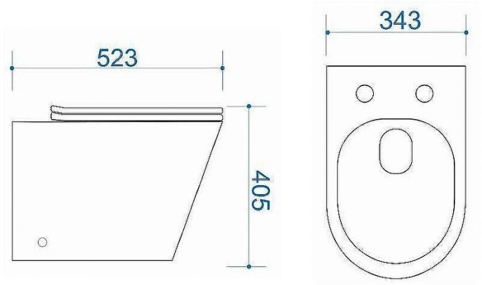 Унитаз Maretti Umbria UM10PRBM39-844 приставной с сиденьем Микролифт