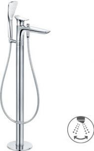 Смеситель однорычажный Kludi Ambienta 535900575 DN 15, для ванны и душа