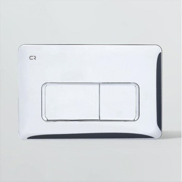 Комплект унитаза WellWant Aura WWU01121WK с инсталляцией Charus City CR.200.21.01 с сиденьем Микролифт и клавишей смыва Хром глянцевый