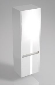 Пенал BUONGIORNO 120 см, 2 двери, европейский белый