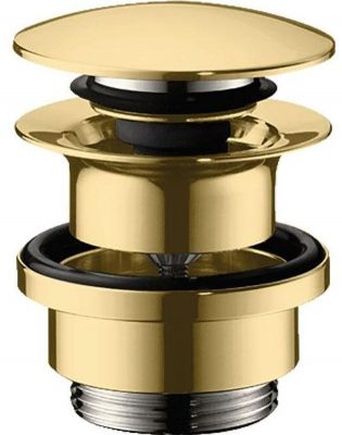 Донный клапан Hansgrohe 50100990 Золотой