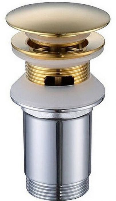 Донный клапан Caprigo Parts 99-534-BRG click-clack Золото матовое