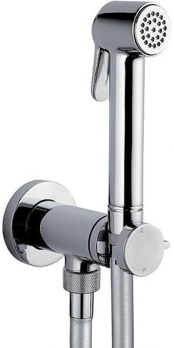 Гигиенический душ со смесителем Bossini Paloma Brass E37007B.030 Хром