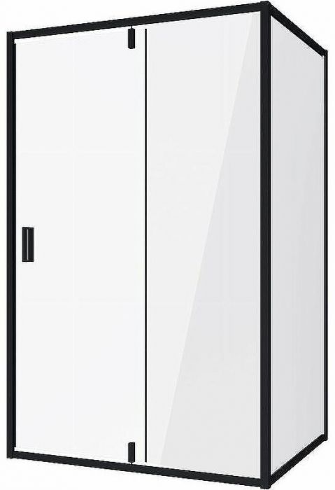 Душевой уголок Niagara Nova 110х70 NG-83-11AB-A70B профиль Черный стекло прозрачное