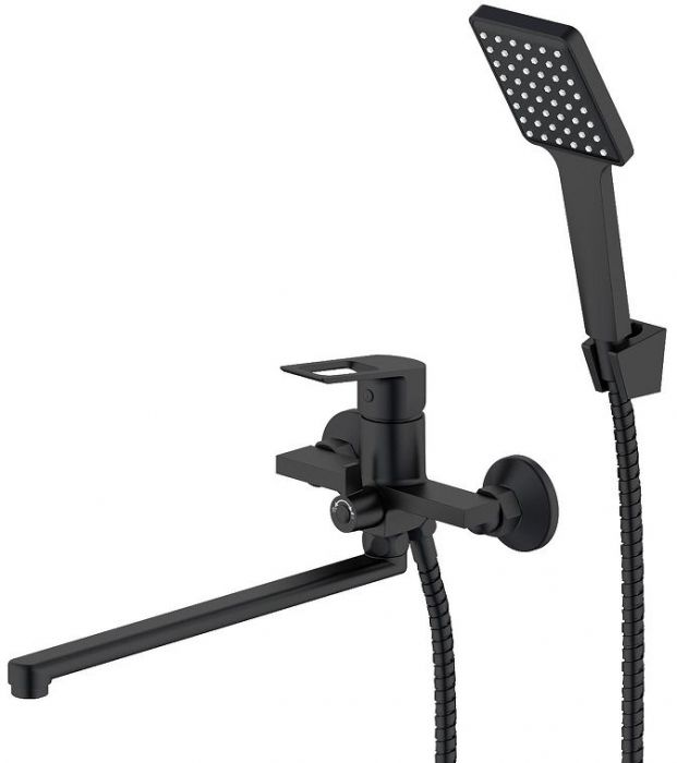 Смеситель для ванны Voda Surf Black SF31B универсальный цвет Черный