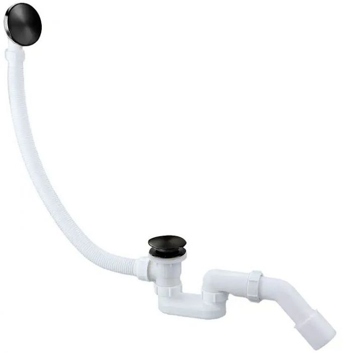 Слив-перелив FILARETE FL90BL click-clack цвет Черный матовый