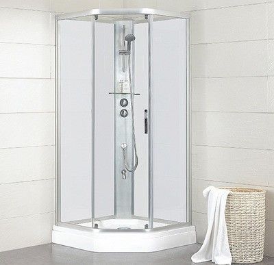 Душевая кабина Bravat Waterfall 90x90x214