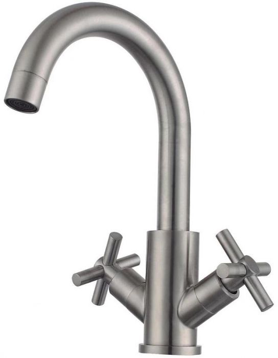 Смеситель для кухни Fmark FS8422 цвет Сатин