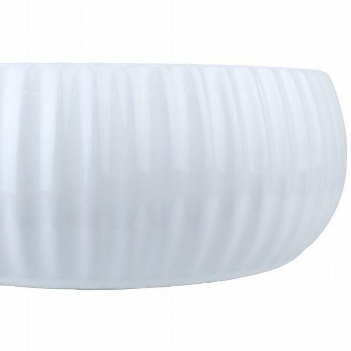 Комплект раковины-чаши Bronze de Luxe 40 1382W со смесителем Tiffany C912 Белая