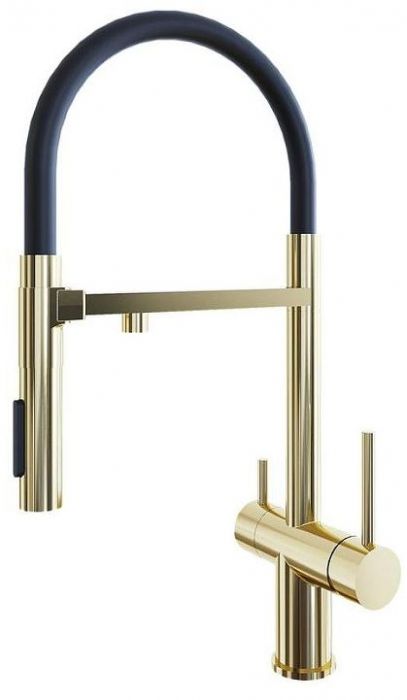 Смеситель для кухни Grandex Aqua Choice-S 9020151 цвет Золото