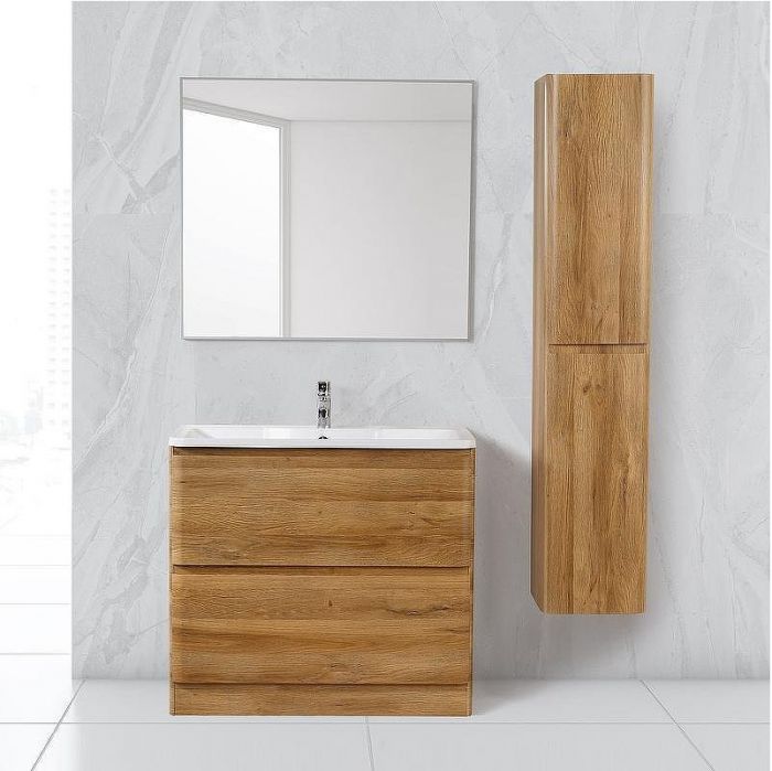 Тумба под раковину BelBagno 80 ALBANO-800-2C-PIA-RR Rovere Rustico