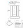 Душевая кабина Triton Риф 100x100 В