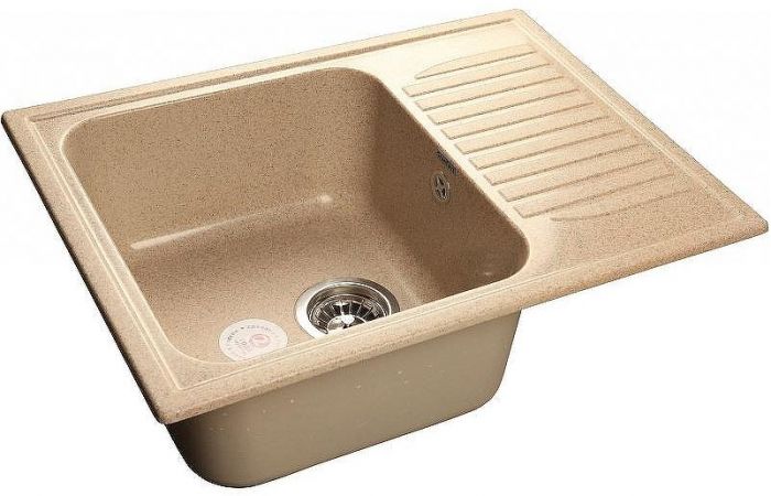 Кухонная мойка GranFest Standart GF-S645L Песочная