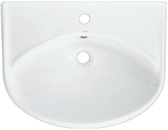 Раковина Sanita Самарская WB.PD/Samarsky/57-C/WHT.G/S1 Белая