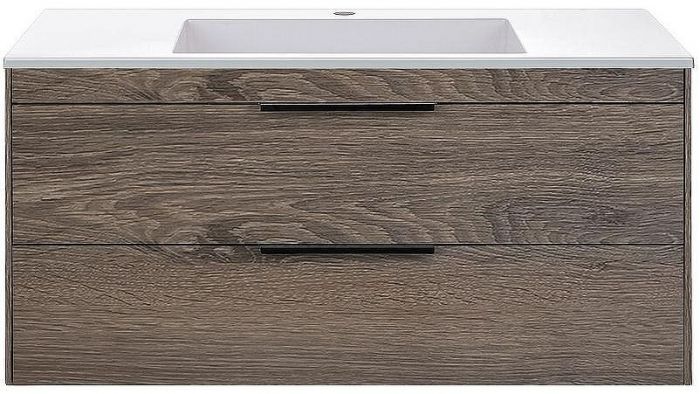 Тумба под раковину Vincea Chiara 2D 100 VMC-2C2100RO подвесная R.Oak