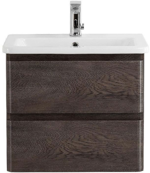 Тумба под раковину BelBagno 50 ALBANO-CER-500-2C-SO-RNG подвесная Robere Nature Grigio