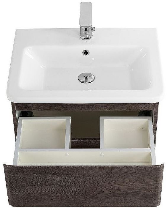 Тумба под раковину BelBagno 50 ALBANO-CER-500-2C-SO-RNG подвесная Robere Nature Grigio