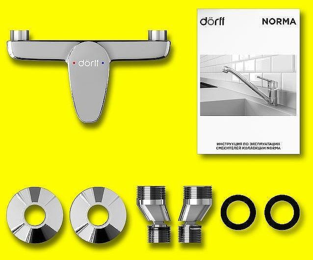 Смеситель для душа Dorff Norma D1020000 Хром