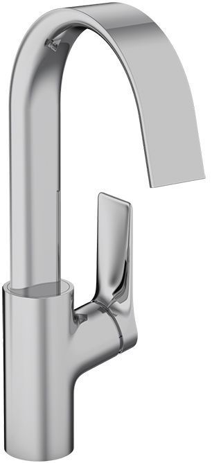 Hansgrohe Vivenis Смеситель для раковины, на 1 отв., с поворотным изливом, с донным клапаном, цвет: хром