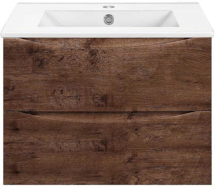 Тумба под раковину Vincea Mia Slim 70 VMC-2MC700S1RW подвесная R.Wood