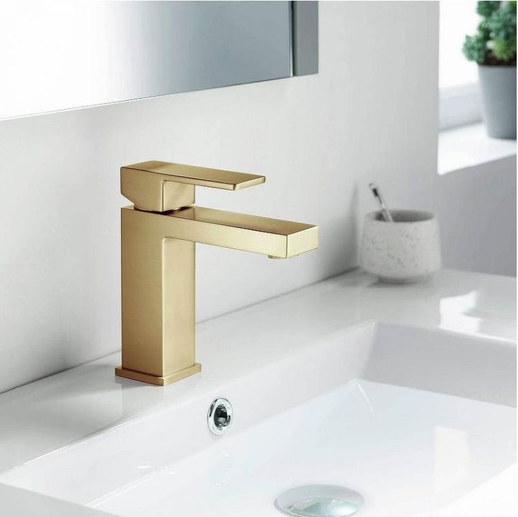 Смеситель для раковины Timo Selene 2061/17F Золото матовое