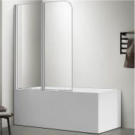 Шторка на ванну Aquatek 100х150 AQ DEL SBA 10015CH профиль Хром стекло прозрачное